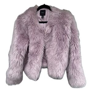 Faux Fur Lavender Jacket - perfect for festival season